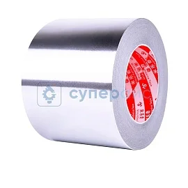 Алюминиевая односторонняя лента 100мм/50м фото