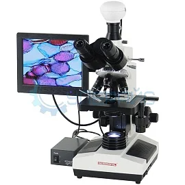 Цифровой биологический микроскоп Saike Digital SK2009H2, тринокулярный фото