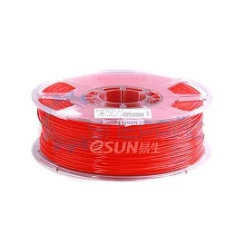 PLA пластик 3,00 мм ESUN красный 1 кг фото