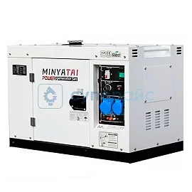 Генератор дизельный MINYATAI 12 кВт в шумозащитном корпусе 220 В фото