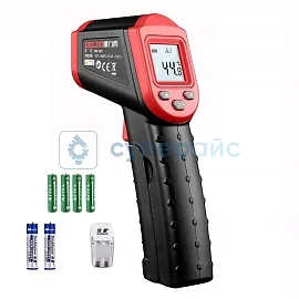 Пирометр Delixi DM-5001 с зарядкой для батареек фото