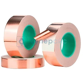 Самоклеящаяся лента из медной фольги Qingchen 20 мм х 15 м х 0,15 мм фото