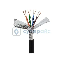 Черный кабель передачи данных Yilan Ethernet 8 жильный (50 м) фото