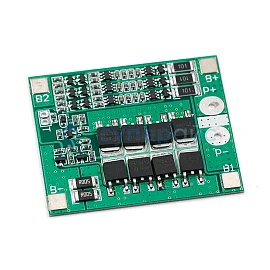 BMS-плата 3S 25А с балансировкой для Li-ion (HX-3S-FL25A-A) фото