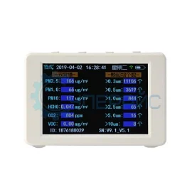 Мультигазовый газоанализатор BOHU BH-3 (PM2.5, TVOC, HCHO, СО2) фото