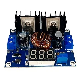 Регулируемый преобразователь напряжения (DC-DC) XL4016 с индикатором фото