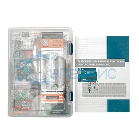 Стартовый набор UNO R3 Starter Kit с контроллером, совместимым со средой Arduino, и 7 уроками фото