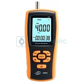 Манометр давления для природного газа BENETECH GM523 фото