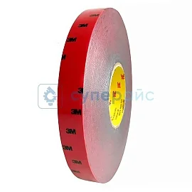 Прозрачный двухсторонний клей 3М5108 15 мм х 3 м фото