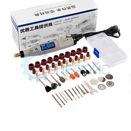 Гравировальная машинка с набором насадок HiLDA JD5202 фото