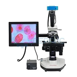 Микроскоп Saike Digital SK2109HDMI-T2H2 с цифровой камерой фото