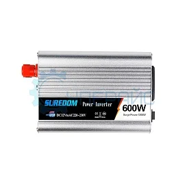 Автомобильный инвертор напряжения SUREDOM YSCZ-600W, 12В-220В, 600 Вт фото