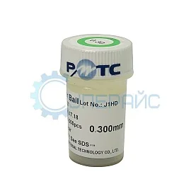 BGA шарики припоя для реболлинга 0,3 мм. 250000 шт. фото