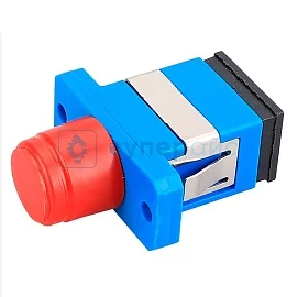 Оптоволоконный адаптер FC-SC пластиковый фото