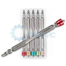 Удлиненные крестовые биты BROPPE PH2 5 шт фото