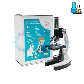 Микроскоп Supereyes MyLab M10 100x-1200x с набором для опытов и микропрепаратами, без кейса фото