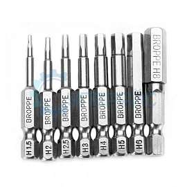 Биты шестигранные BROPPE Hex 8 шт фото