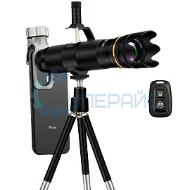 Объектив для телефона 16-35x (пульт ДУ, штатив) фото