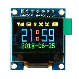 Дисплей OLED 0.95 дюйма, SPI/I2C, RGB фото