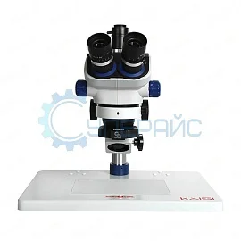 Тринокулярный цифровой микроскоп Kaisi TX-350E Ver1.2 с дымоуловителем фото