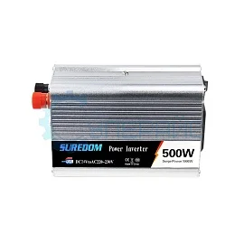 Автопреобразователь напряжения SUREDOM YSCZ-500W, 24В-220В, 500 Вт фото