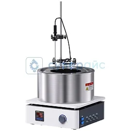 Цифровая магнитная мешалка с подогревом Lichen LC-DF-101T-5L фото