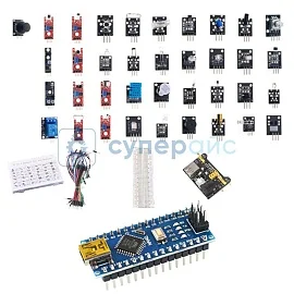 Набор 37 в 1 с Arduino-совместимым контроллером Nano фото