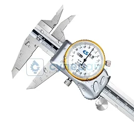 Высокоточный штангенциркуль с циферблатом Nscing Es 0-150 мм фото