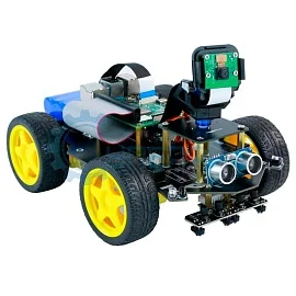 Робот-конструктор с FPV камерой Yahboom Raspbot AI Vision Robot Car фото