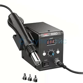 Термовоздушная паяльная станция Delixi 858D фото