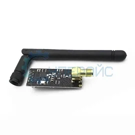 Радиомодуль nRF24L01+PA+LNA(беспроводной приёмопередатчик) с антенной 2.4 ГГц фото