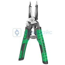 Плоскогубцы для зачистки и обжимки проводов LAOA LA320919 9 в 1 фото