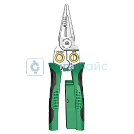 Плоскогубцы для зачистки и обжимки проводов LAOA LA324108 фото