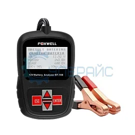 Тестер аккумуляторных батарей автомобилей Foxwell BT100 фото