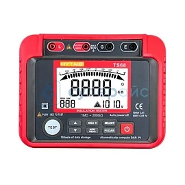 Цифровой тестер сопротивления изоляции Hytais TS68 фото