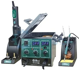 Паяльная станция 2 в 1 CXG DES H92B, 1620 Вт фото