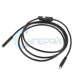Технический USB эндоскоп для смартфона Android и ПК (полужесткий кабель, 2 м) фото