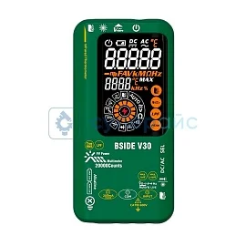 Мультиметр BSIDE V30 с зажимами типа крокодил и дополнительными щупами фото