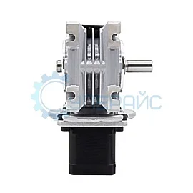 Электродвигатель шаговый с червячным редуктором UMot 42HSC6403 (1:25) с односторонним валом фото