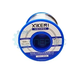 Припой с содержанием олова (Sn) 63%, 0,6 мм, 500 г фото