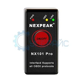 Автосканер NEXPEAK NX101 PRO OBD2 ELM327 V1.5 на чипе PIC18F25K80 фото