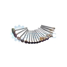 Боры алмазные HiLDA для мини-дрели 20 шт фото