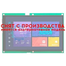 Дисплей DWIN DMG12800L101_01WTC с ёмкостным сенсором фото