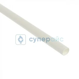 Белая термо-трубка 40мм/1м фото