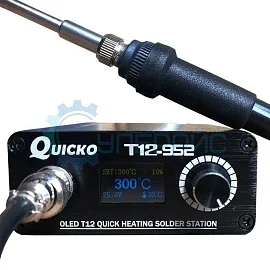 Цифровая паяльная станция QUICKO T12-952, 108 Вт фото