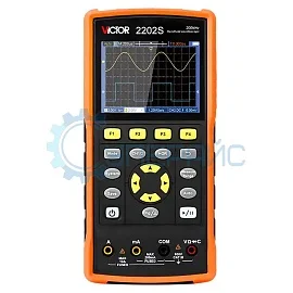 Осциллограф портативный Victor 2202S с генератором сигналов фото