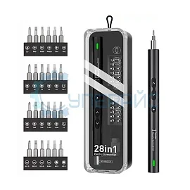 Электрическая прецизионная отвертка UF-TOOLS S2 28 в 1 фото