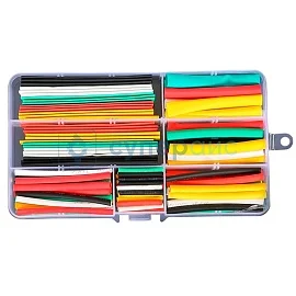 Набор термоусадочных трубок 140 шт фото