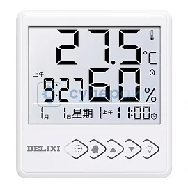 Настенный термогигрометр Delixi DM-1007 фото