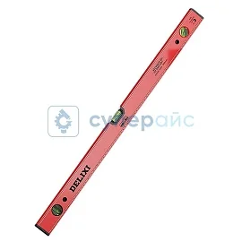 Брусковый металлический уровень Delixi DWGR-3222 фото